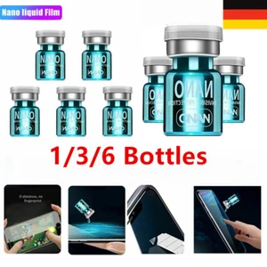1-6 Stück NANO Liquid Glass Screen Protector Oleophobe Beschichtung Film Neu - Bild 1 von 27