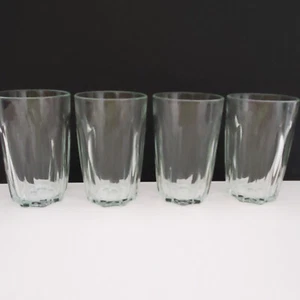 (4) Vetravir Octagonal 8 Panel Tumbler glasses 5 1/2'' T,  Made in Italy - Picture 1 of 2