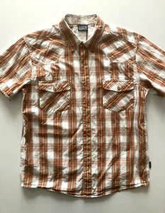 Patagonia Short Sleeve Shirt Plaid Check Organic Cotton M - Bild 1 von 8