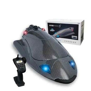 High-Speed RC Jet Boat with LED Lights – 25mph, 2.4GHz, USB Rechargeable - Imagen 1 de 9