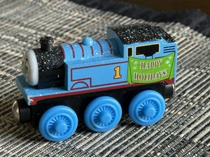 Thomas The Train Wooden “Holiday Thomas” Winter Train - Picture 1 of 6