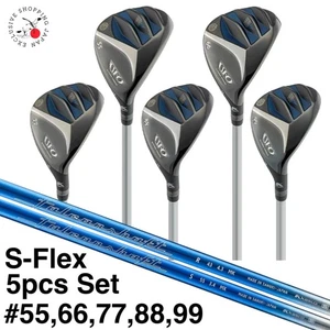 Kasco UFO AIR UT Utility Hybrid 5pcs Set #55~99 S-Flex Falconshaft AIR UT Carbon - Picture 1 of 16