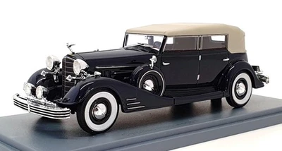 Neo 1/43 Scale 45766 - Cadillac Fleetwood Allweather Phaeton - Blue - Image 1 of 4