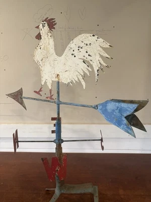 Gallo Weathervane / Soporte de canto verde “Superior” Foto 1 de 4