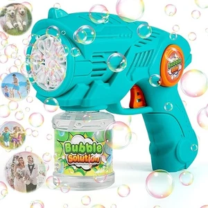 ZWOOS Seifenblasenpistole Elektrische, Seifenblasenmaschine Kinder mit 110ml Sei - Bild 1 von 7