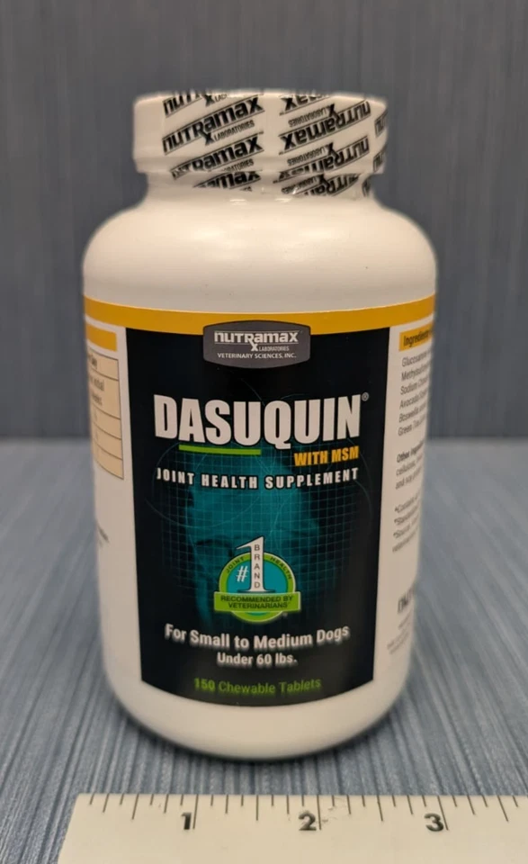 Nutramax Dasuquin With MSM for Small Medium Dogs Under 60 Lbs 150 Tablets Count