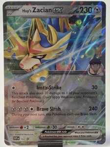 Hop's Zacian ex SVP193 Sv: Scarlet & Violet Promo Cards Holo - Picture 1 of 2