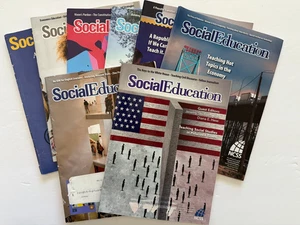 Social Education Magazine Social Studies Set of Eight, 2023-2025 Assorted - Picture 1 of 9