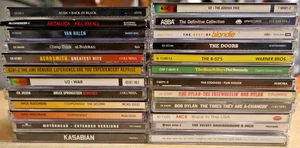 Lot 24 Rock Punk CDs AC DC Metallica Motorhead Aerosmith Van Halen The Stooges - Bild 1 von 13