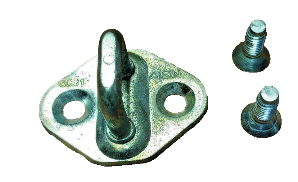 2003-2008 Toyota Corolla OEM trava de porta placa atacante com parafusos 03 04 05 06 07 08 - Imagem 1 de 1