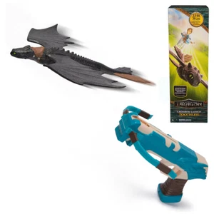 Figura de acción How To Train Your Dragon lanzamiento ballesta sin dientes juguete coleccionable - Imagen 1 de 6
