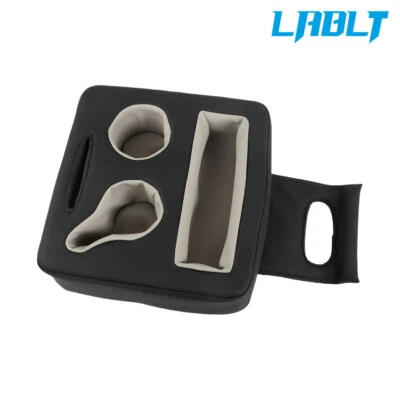 LABLT Portavasos Universal Negro Sofá/Cama/Barco/Asiento Trasero Coche Organizador Foto 1 de 4
