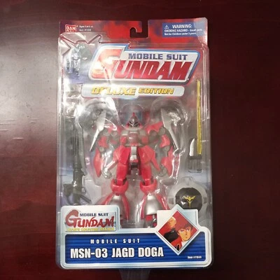 Traje Móvil Bandai Gundam MSN-03 Jagd Doga Rojo De Lujo Nuevo en Caja Sellado de Fábrica 2001 Foto 1 de 4