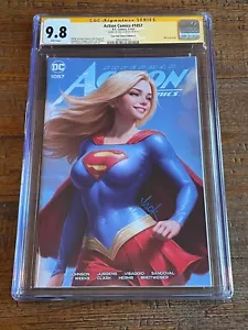 ACTION COMICS #1057 CGC SS 9.8 WILL JACK SIGNED SUPERGIRL TRADE VARIANT-A BATMAN - Picture 1 of 2
