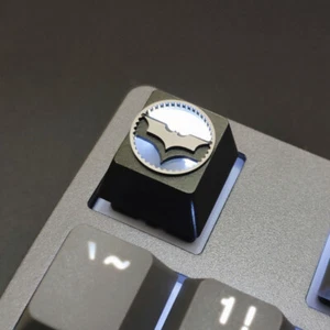 Batman Keycap Metal Key cap For Cherry MX Keyboard Light transmission - Afbeelding 1 van 11