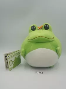 Keroppi Style Frog B1208 Green Bandai Banpresto 2003 Plush 5" Toy TAG Doll Japan - Picture 1 of 7