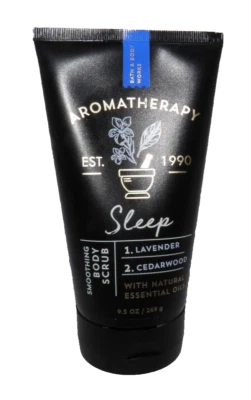Bath & Body Works LAVANDA MADERA DE CEDRO CUERPO PARA DORMIR Exfoliante Sellado AROMATERAPIA DIFÍCIL DE ENCONTRAR Foto 1 de 4