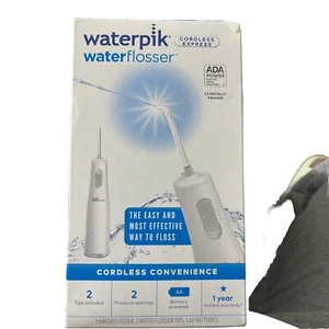 NEU WATERPIK WASSERFLOSSER KABELLOS EXPRESS WEISS - Bild 1 von 4