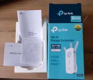 TP-LINK AC1750 Wi-Fi Dual Band Range Extender - RE450 - Bild 1 von 4