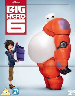 Big Hero 6 3D Lenticular Edition Steelbook RRP £24.99 lot H610 - Image 1 of 4