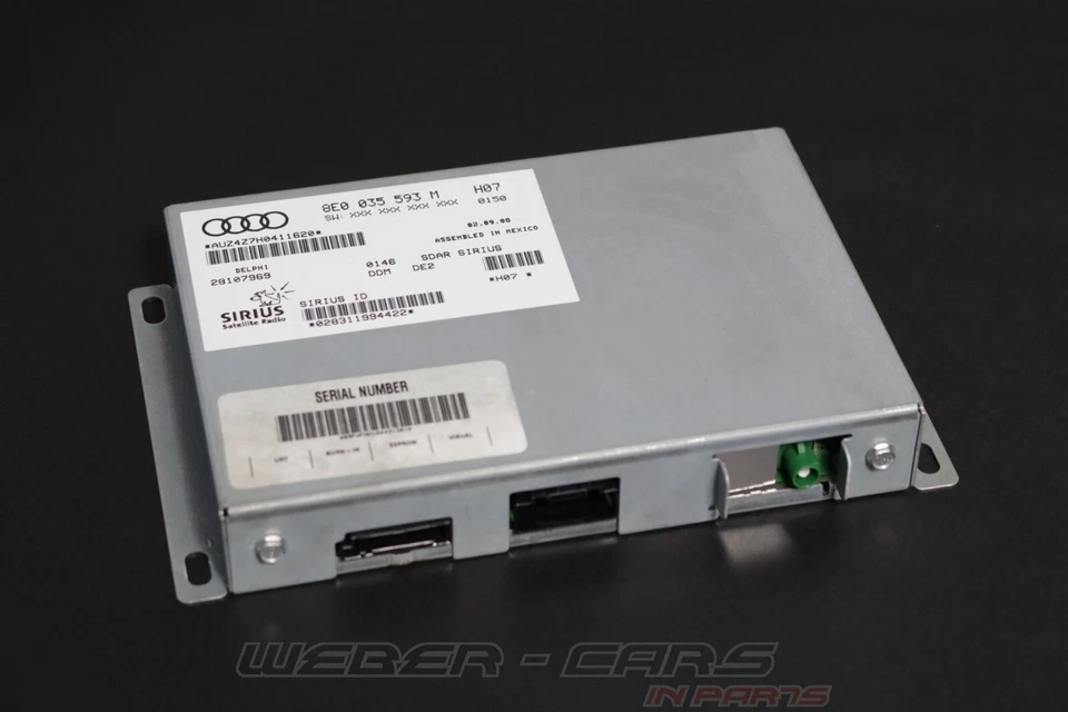 8E0035593M N Q Centralina per Digitale Radio Originale Audi R8 RS4 8H Tt 8J - Immagine 1 di 4