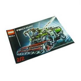 1x LEGO Technic Building Instructions Booklet 2/2 Combine Harvester 8274-1 Reaper 8274