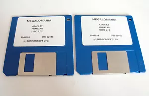 Rare MEGALOMANIA jeu / game ATARI ST / STE 520 / 1040 / MEGA ST / MEGA STE - Foto 1 di 2