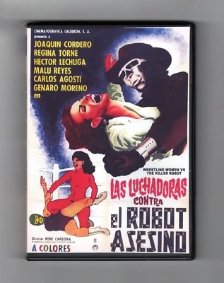 WRESTLING WOMEN VS KILLER ROBOT (1969) Joaquin Cordero /Regina Torne English sub - Image 1 of 2