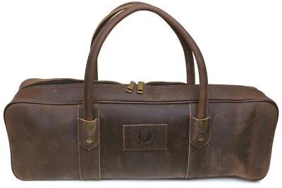 Yoshihiro Genuine Natural Leather Knife Culinary Bag (Brown) - Image 1 of 4