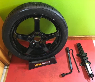 KIT NEUMÁTICO DE REPUESTO 18" CON GATO SE ADAPTA A: 2008-2019 CADILLAC CTS, CT6 Foto 1 de 3