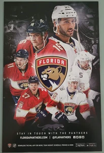 NHL HOCKEY FLORIDA PANTHERS DOUBLE-SIDED 11x17 ORIGINAL PROMO POSTER NEW ROLLED - Picture 1 of 2