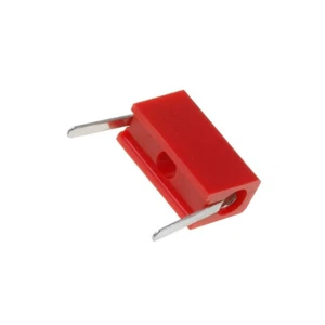 PJMPB1-R Buchse 2mm Bananen 6A 10,25mm rot Montage: PCB isoliert 6mΩ HIRSCHMA - Picture 1 of 1