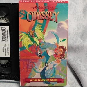 Adventures In Odyssey VHS 1992 Video Tape Fine Feathered Frenzy Christian Family - Imagen 1 de 3