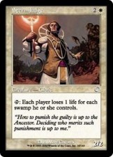 WOTC MtG Torment Stern Judge (U) (Foil) NM