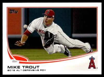 2013 TOPPS MINI EXCLUSIVE MIKE TROUT #536 R31 - Image 1 of 2