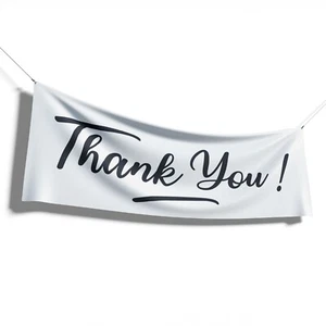 Thank You Banner - Custom Thank You Garland for Parties, Weddings & - Picture 1 of 9