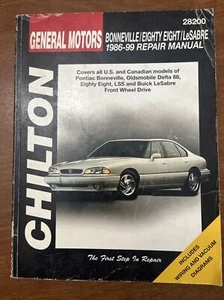 Chiltons GM Bonneville Eighty Eight LaSabre 1988-93 Repair Manual 28200 - Picture 1 of 3