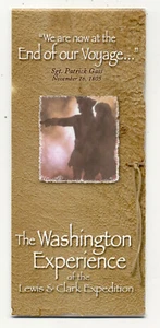 Folleto de la expedición The Washington Experience of the Lewis & Clark - Imagen 1 de 1