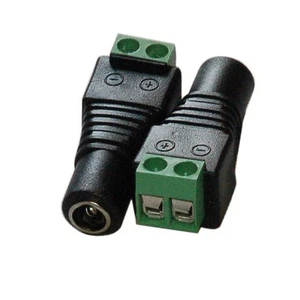 Paquete de 20 conectores de alimentación de CC (CR14) con conector hembra de 5,5 x 2,1 mm atornillables - Imagen 1 de 2