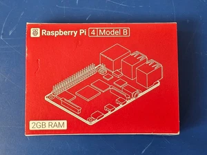 Raspberry Pi 4 Model B 2GB RAM Brand New Open Box - Afbeelding 1 van 6