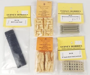 SYDNEY HOBBIES/OZZY ACCESSORIES NSWGR WAGON LOADS X 5 PACKS VGC BOXED HO - Picture 1 of 9