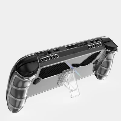 For ROG X box ALLY Gaming Console TPU Case Stand TPU Transparent Protective Case - Image 1 of 4