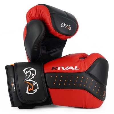RIVAL Boxing RB10 Intelli-Shock Bag Gloves, Hook and Loop, D3O Shock Absorption - Image 1 of 4