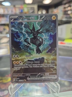 Zekrom ex (BLK 166/086) Full Art - Special Illustration Rare - Near Mint - Image 1 of 2