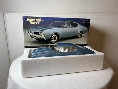1/18 Ertl Mint 1969 Oldsmobile 4-4-2 W32 Blue #32480 JC336 - Изображение 1 из 4