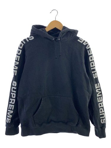 Felpa con cappuccio Supreme 20SS a costine metalliche M cotone BLK