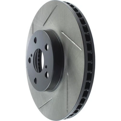 StopTech For Scion tC 2005-2010 Brake Rotor Sport Slotted Front Passenger Side - Image 1 of 4
