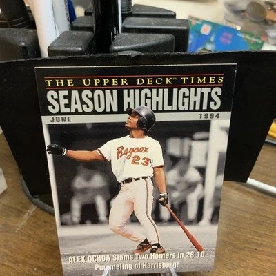 1995 Upper Deck Minor League Top Prospect Alex Ochoa #102 - Image 1 of 2