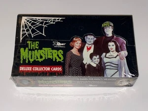 Trading Cards TCG The Munsters Deluxe Collectors Cards Dart 1996 Box Display NEW - Bild 1 von 9