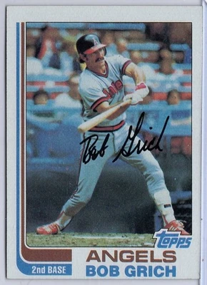 1982 Topps #284 Bob Grich in EXMT Condition Angels - Image 1 of 2